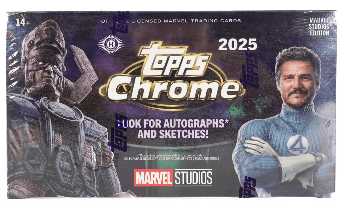 2025 Topps Chrome Marvel Studios Hobby Trading Cards - The Ballers Bank